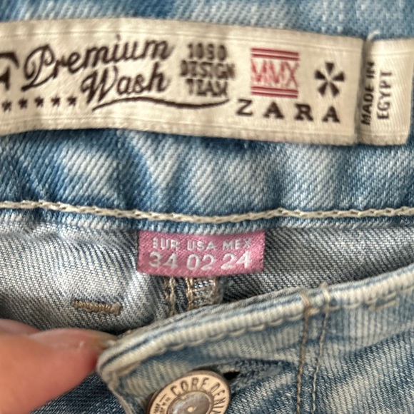 ZARA - Womens TRF collection jeans Size 2 - Picture 5 of 14